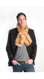 Sabalo kailio šalikas – auksinis, unisex